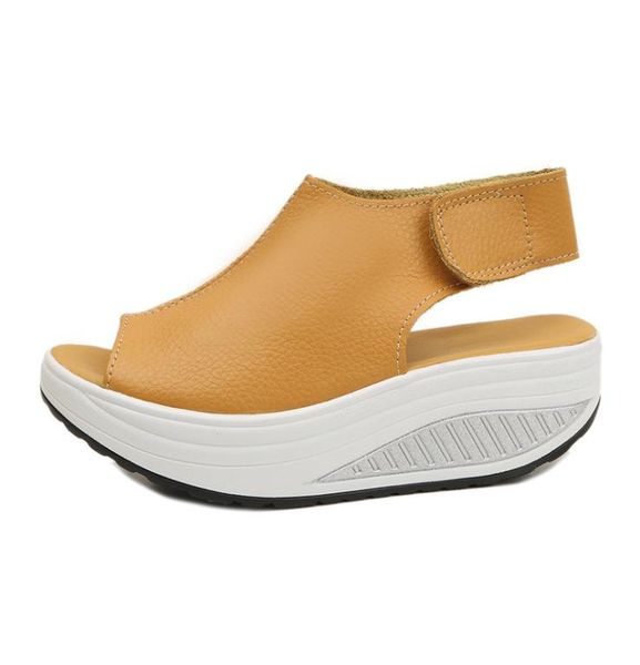 summer sandals women shake shoes thick wedges slope platform head leather sandals women thick bottom higt heel shoes mqss0135242593, Black
summer sandals women shake shoes thick wedges slope platform head leather sandals women thick bottom higt heel shoes mqss0135242593, Black