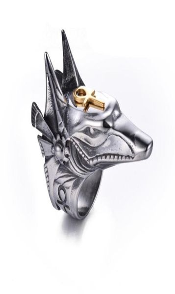 stainless steel punk powerful selfdefense men's ring exaggerated ancient egyptian anubis fgdt7278865610, Silver
stainless steel punk powerful selfdefense men's ring exaggerated ancient egyptian anubis fgdt7278865610, Silver