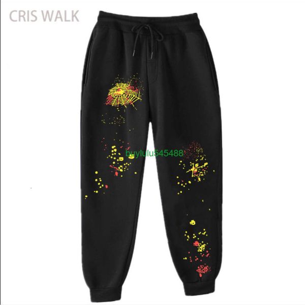 2023 men's and women's pants sweatpants fashion spider web sp5der 55555 autumn winter sports hip-hop leggings bathroom fleece casu, Black
2023 men's and women's pants sweatpants fashion spider web sp5der 55555 autumn winter sports hip-hop leggings bathroom fleece casu, Black