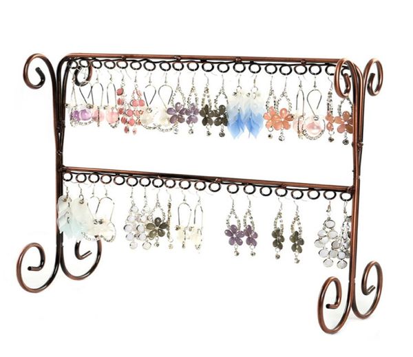 new fashion creative wooden holes earrings ear studs jewelry display stand organizer 2 layers jewelry rack1521024, Silver
new fashion creative wooden holes earrings ear studs jewelry display stand organizer 2 layers jewelry rack1521024, Silver