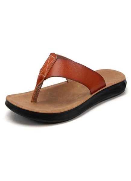 summer men039s leather flip flops brand luxury beach black slippers fashion casual outdoor brown slippers big size 2110121327362
summer men039s leather flip flops brand luxury beach black slippers fashion casual outdoor brown slippers big size 2110121327362