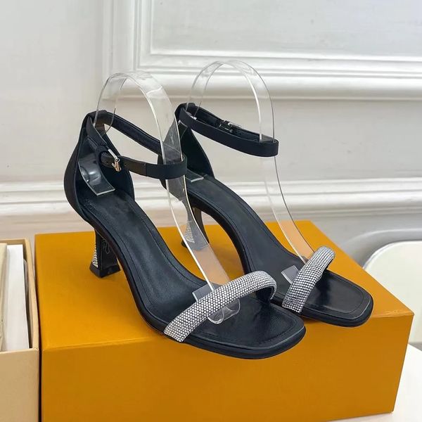crystal embellished ankle strap stiletto sandals silk narrow band open toe pumps luxury designer womens evening dress shoes factory footwear, Black
crystal embellished ankle strap stiletto sandals silk narrow band open toe pumps luxury designer womens evening dress shoes factory footwear, Black