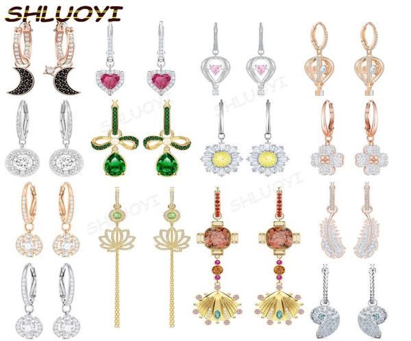 fashion jewelry swa1 1 exquisite clover star moon and feather lady charming earrings 2106113535302, Silver
fashion jewelry swa1 1 exquisite clover star moon and feather lady charming earrings 2106113535302, Silver