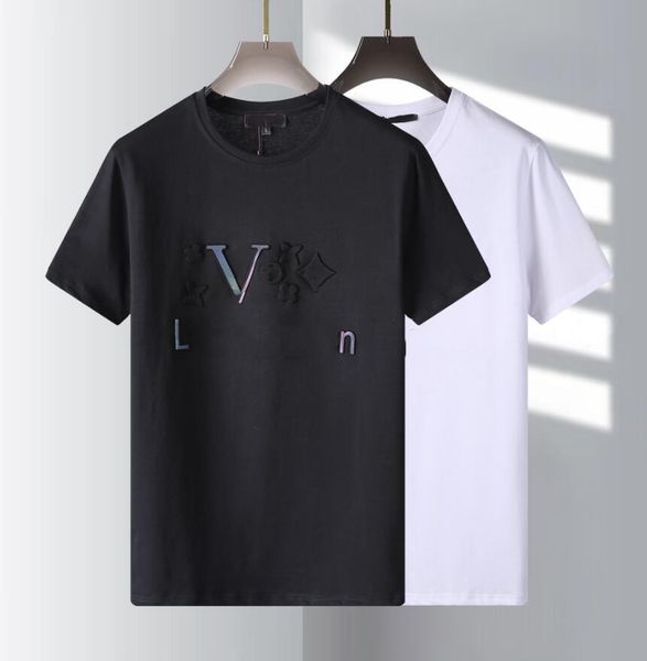 2023 new summer fashion designer t shirts for men luxury letter embroidery mens women clothing short sleeved shirt womens tee, White;black
2023 new summer fashion designer t shirts for men luxury letter embroidery mens women clothing short sleeved shirt womens tee, White;black