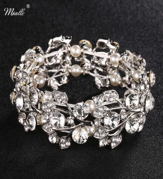 miallo rhinestone alloy bracelets bangles fashion wedding women jewelry accessories bride bangles q07171953815, Black
miallo rhinestone alloy bracelets bangles fashion wedding women jewelry accessories bride bangles q07171953815, Black