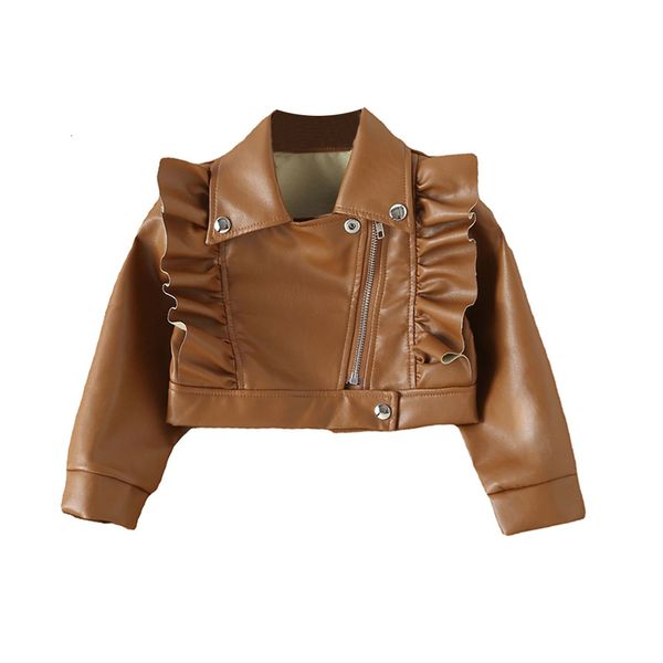 jackets toddler children solid color lapel leather hat baby girl spring autumn winter pu coat fashion girls outwear 230906, Blue;gray
jackets toddler children solid color lapel leather hat baby girl spring autumn winter pu coat fashion girls outwear 230906, Blue;gray