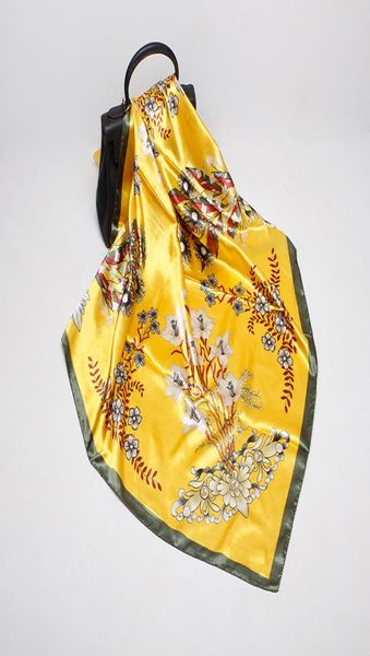 2018 good quality new simulation silk scarf female 90cm yellow gerbera print square towel small gifts satin women printing shawl9569131, Blue;gray
2018 good quality new simulation silk scarf female 90cm yellow gerbera print square towel small gifts satin women printing shawl9569131, Blue;gray