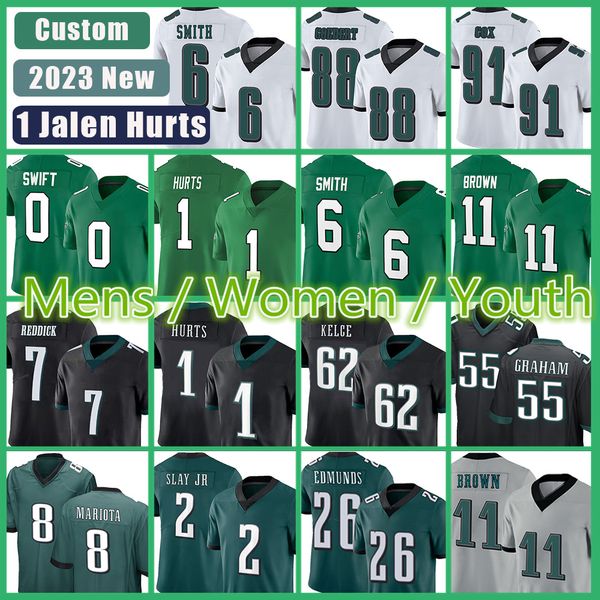 jalen hurts football jersey custom d'andre swift a.j. brown devonta smith jason kelce brandon graham haason reddick darius slay jr. ter, Black;red
jalen hurts football jersey custom d'andre swift a.j. brown devonta smith jason kelce brandon graham haason reddick darius slay jr. ter, Black;red