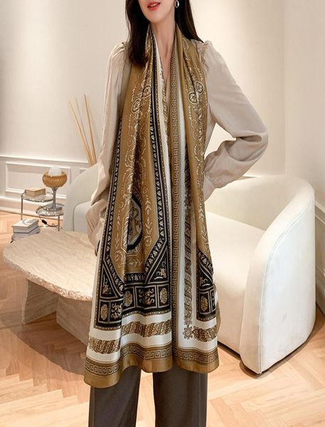 womens scarf floral shawl wrap autumn and summer fashion silk scarves classic long suquar ladies soft18060cm8421608, Blue;gray
womens scarf floral shawl wrap autumn and summer fashion silk scarves classic long suquar ladies soft18060cm8421608, Blue;gray