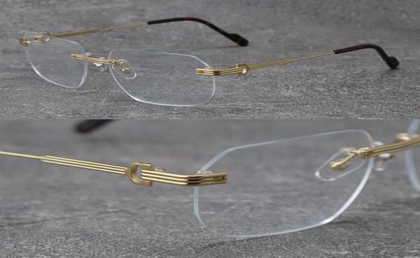 latest fashion men frames sunshade glasses 0271s head composite metal rimless optical frame classic rectangle square 18k gold luxu2107779, Silver
latest fashion men frames sunshade glasses 0271s head composite metal rimless optical frame classic rectangle square 18k gold luxu2107779, Silver
