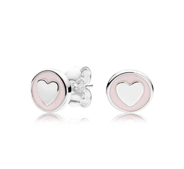 pink and white enamel heart small cute stud earrings for 925 sterling silver womens earring with original gift box set6139951, Golden;silver
pink and white enamel heart small cute stud earrings for 925 sterling silver womens earring with original gift box set6139951, Golden;silver