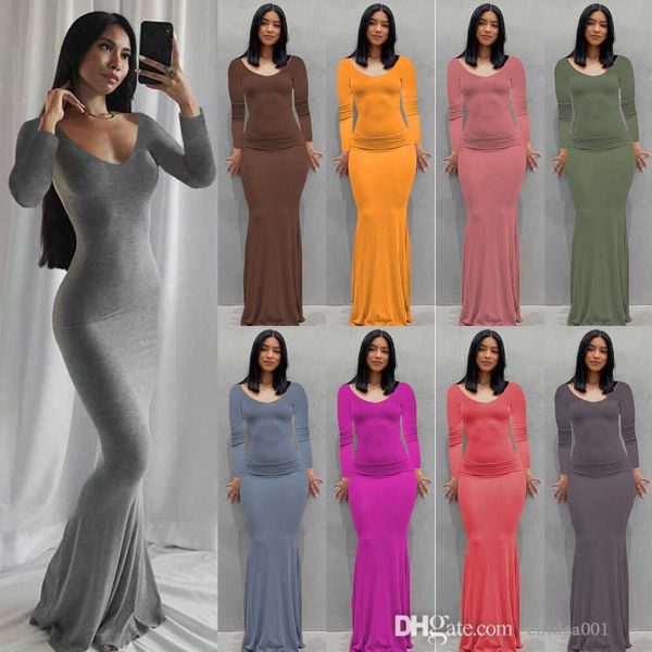 plus size 3xl womens dreses woman skims suspenders solid color bodycon dress casual slim sling home female long sleeve skirts, Black;gray
plus size 3xl womens dreses woman skims suspenders solid color bodycon dress casual slim sling home female long sleeve skirts, Black;gray
