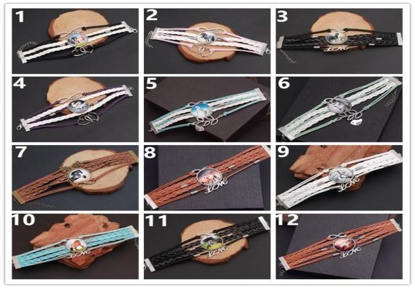 fashion 10pcslot leather horse snap bracelets vintage women jewelry charm pattern glass handmade woven multilayer combination ba7143692, Silver
fashion 10pcslot leather horse snap bracelets vintage women jewelry charm pattern glass handmade woven multilayer combination ba7143692, Silver