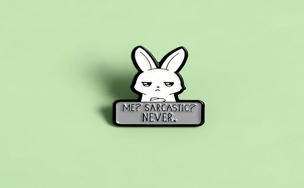new creative rabbit holding a sign brand unhappy expression brooch long ears fashion cartoon cute children denim clothes gift tide5202427, Gray
new creative rabbit holding a sign brand unhappy expression brooch long ears fashion cartoon cute children denim clothes gift tide5202427, Gray