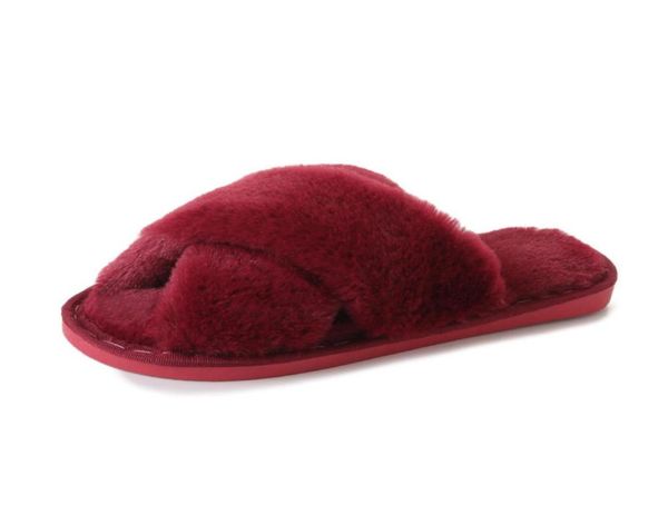 winter women warm faux fur home slippers ladies cross soft plush furry female open toe women house shoes fashion woman slippers y23529956, Black
winter women warm faux fur home slippers ladies cross soft plush furry female open toe women house shoes fashion woman slippers y23529956, Black