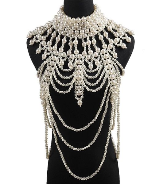 retro advanced pearls crystal body jewelry chain sexyhandmade beaded women bridal wedding dress large necklace jewelry accessor 226266785, Golden;silver
retro advanced pearls crystal body jewelry chain sexyhandmade beaded women bridal wedding dress large necklace jewelry accessor 226266785, Golden;silver