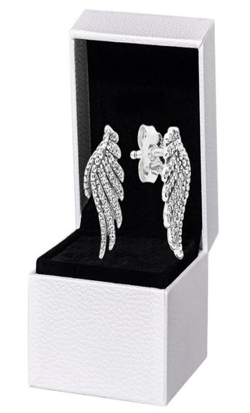 authentic 925 sterling silver wing stud earring original box for cz diamond feather earrings women gift jewelry set5567686, Golden;silver
authentic 925 sterling silver wing stud earring original box for cz diamond feather earrings women gift jewelry set5567686, Golden;silver