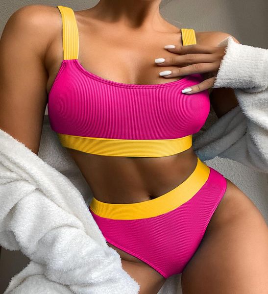 high waist bikini swimsuit women 2021 push up swimwear triangle set brazilian biquini ribbed bathing suit beachwear4859057
high waist bikini swimsuit women 2021 push up swimwear triangle set brazilian biquini ribbed bathing suit beachwear4859057