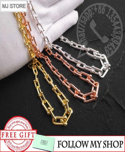 925 sterling silver necklace for women hardwear series graduated link charm s luxury brand t jewelry8988119
925 sterling silver necklace for women hardwear series graduated link charm s luxury brand t jewelry8988119