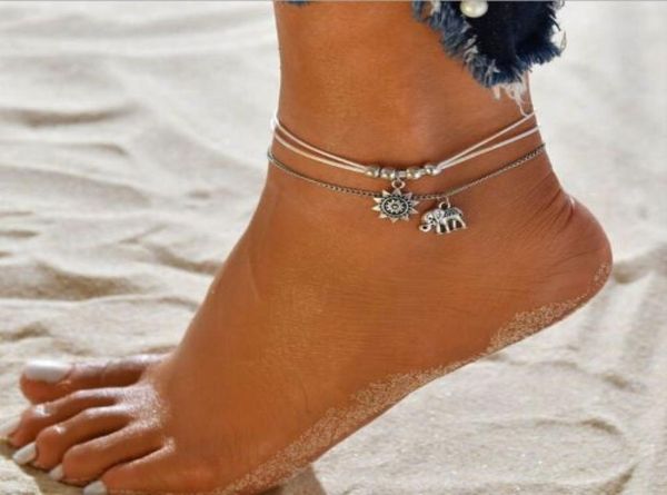 20pcslot women silver chain sun elephant charms ankle anklet bracelet barefoot sandal beach foot jewelry new7298407, Red;blue
20pcslot women silver chain sun elephant charms ankle anklet bracelet barefoot sandal beach foot jewelry new7298407, Red;blue