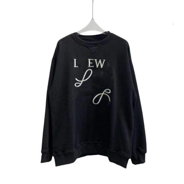 designer t shirt loewees original quality autumn sweater men's and women's outer wear sweater round neck loose couple, Black
designer t shirt loewees original quality autumn sweater men's and women's outer wear sweater round neck loose couple, Black