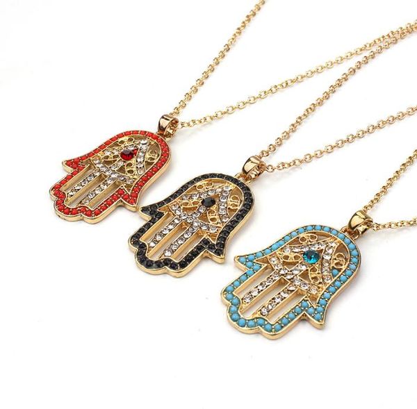 lucky eye crystal hamsa hand pendant necklace evil eye fatima necklace for women female jewelry chain link5185881, Silver
lucky eye crystal hamsa hand pendant necklace evil eye fatima necklace for women female jewelry chain link5185881, Silver