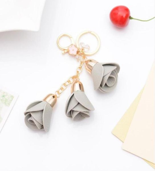 new charms fashion leather rose flower keychain cute tassel flower key chain women keychain female bag pendant jewelry7249530, Silver
new charms fashion leather rose flower keychain cute tassel flower key chain women keychain female bag pendant jewelry7249530, Silver