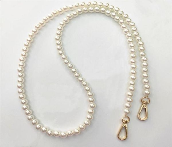 brand pearl strap for bags handbag accessories purse belt handles cute bead chain tote women parts gold clasp bag 264j9582643, Black
brand pearl strap for bags handbag accessories purse belt handles cute bead chain tote women parts gold clasp bag 264j9582643, Black