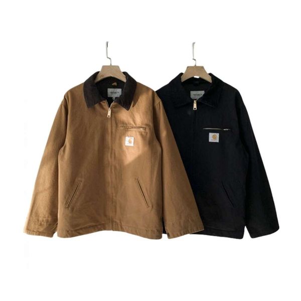 designer carharts men's fashion new jacket spring antique detroit canvas couple coat loose and comfortable men and women's wear, Black;brown
designer carharts men's fashion new jacket spring antique detroit canvas couple coat loose and comfortable men and women's wear, Black;brown