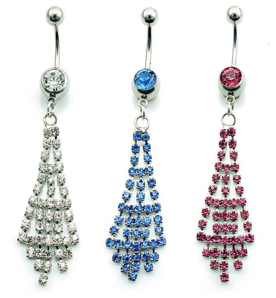 brand new fashion belly button rings stainless steel dangle 3 color rhinestone navel body piercing jewelry7406169, Silver
brand new fashion belly button rings stainless steel dangle 3 color rhinestone navel body piercing jewelry7406169, Silver