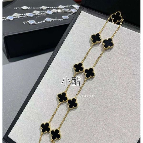 pendant necklaces high version thick gold 18k light luxury niche high-end four leaf grass ten flower necklace lock bone chain gift, Silver
pendant necklaces high version thick gold 18k light luxury niche high-end four leaf grass ten flower necklace lock bone chain gift, Silver
