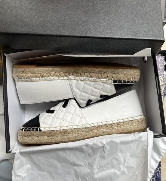 2022 brands designer shoes fashion denim sapatos espadrilles straw fisherman flat heels shoes channel lazy zapatos sandals mujer c7827608, Black
2022 brands designer shoes fashion denim sapatos espadrilles straw fisherman flat heels shoes channel lazy zapatos sandals mujer c7827608, Black