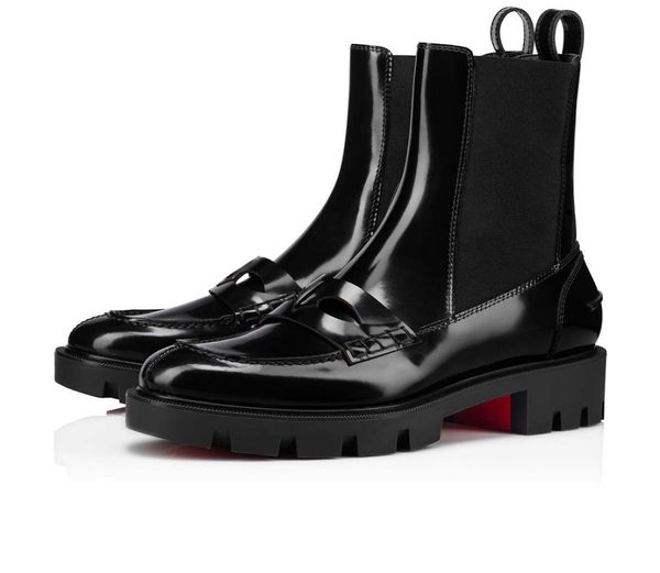 luxury fashion men women ankle boots montezu lug flat bootes patent leather designer thick-soled desert martin bootis wedding party short bo, Black
luxury fashion men women ankle boots montezu lug flat bootes patent leather designer thick-soled desert martin bootis wedding party short bo, Black