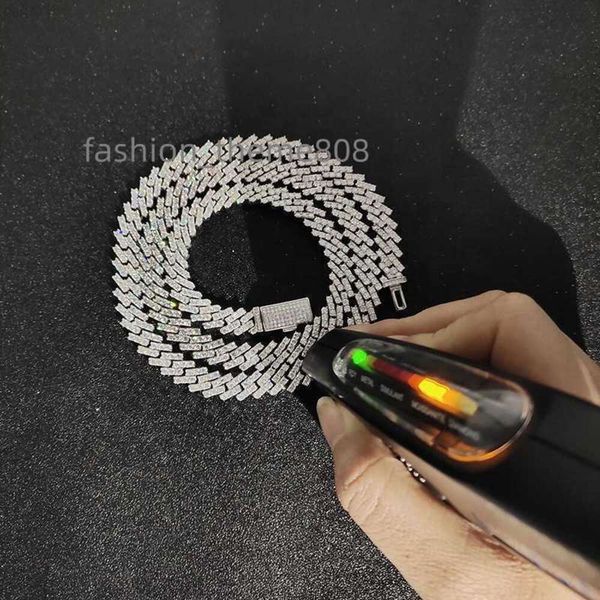 iced out men jewelry 925 sterling silver cuban link chain vvs moissanite diamond hip hop jewelry necklace
iced out men jewelry 925 sterling silver cuban link chain vvs moissanite diamond hip hop jewelry necklace