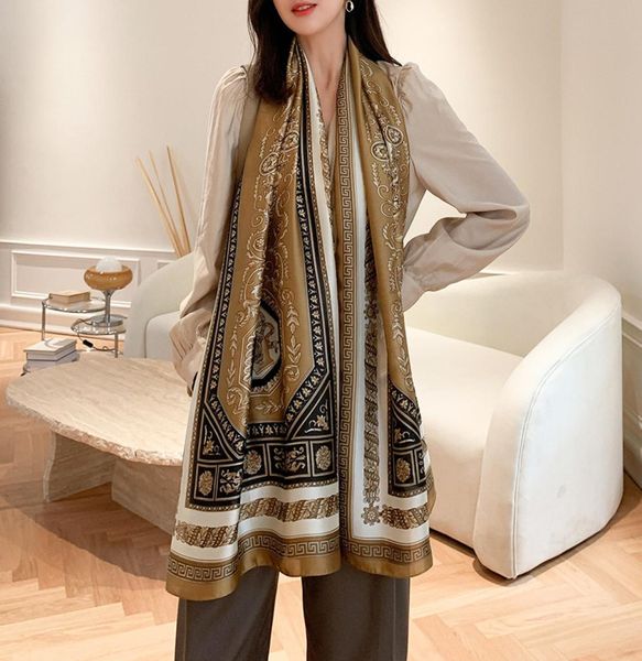 womens scarf floral shawl wrap autumn and summer fashion silk scarves classic long suquar ladies soft18060cm3765557, Blue;gray
womens scarf floral shawl wrap autumn and summer fashion silk scarves classic long suquar ladies soft18060cm3765557, Blue;gray