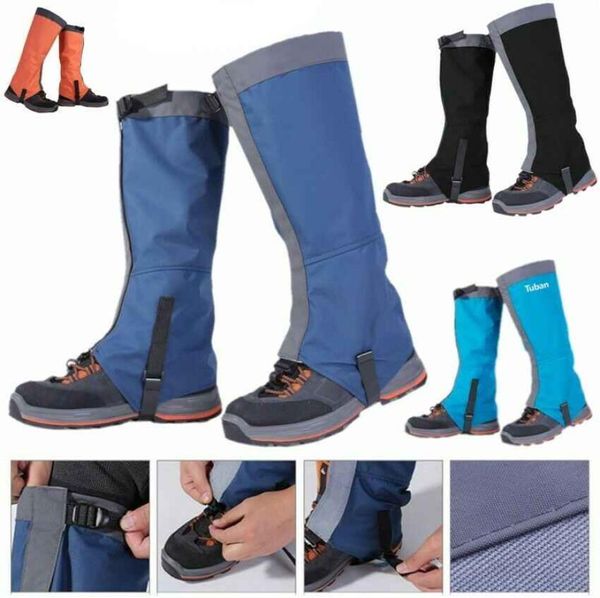 leg warmers climbing hiking gaiters ski shoes cover men womens waterproof sandproof outdoor sports legging nylon snow protection g5152393, Black;blue
leg warmers climbing hiking gaiters ski shoes cover men womens waterproof sandproof outdoor sports legging nylon snow protection g5152393, Black;blue