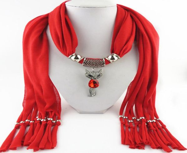 lovable fox pendant scarf autumn winter women scarves fashion necklace tassels scarf jewelry neckerchief design 11 colors1829358, Blue;gray
lovable fox pendant scarf autumn winter women scarves fashion necklace tassels scarf jewelry neckerchief design 11 colors1829358, Blue;gray