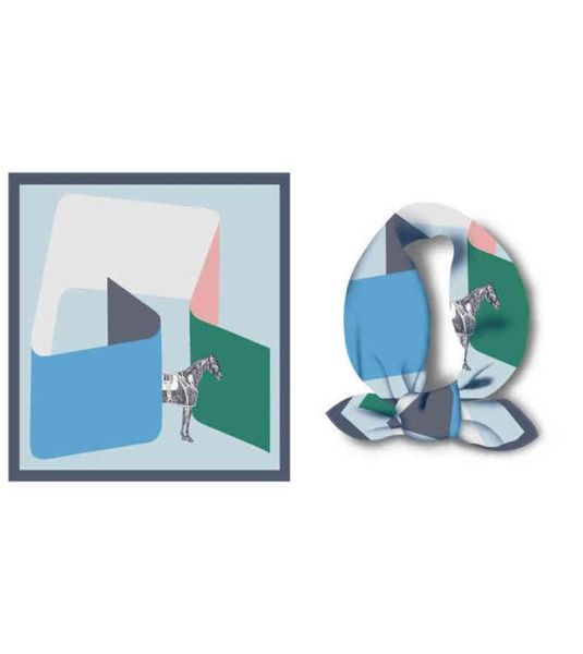 luxury brand square scarf painting women scarf lady small hair tie 53cm neck scarves headscarf bandana foulard women present gift 7822755, Blue;gray
luxury brand square scarf painting women scarf lady small hair tie 53cm neck scarves headscarf bandana foulard women present gift 7822755, Blue;gray