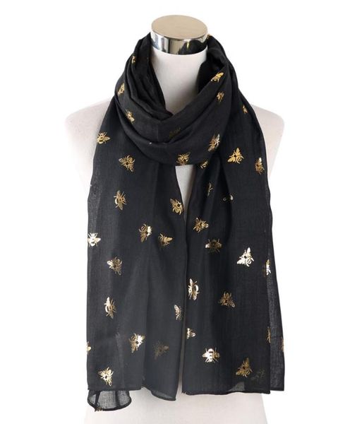 scarves winfox fashion black red foil bronzing gold bee scarf shawls glitter female foulard bufanda for womens ladies9531699, Blue;gray
scarves winfox fashion black red foil bronzing gold bee scarf shawls glitter female foulard bufanda for womens ladies9531699, Blue;gray