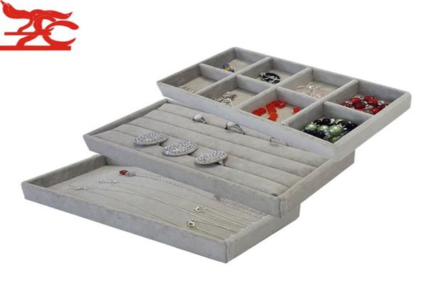 popular grey velvet 1122cm jewelry display tray kit 3pcs bead ring earringnecklace storage organizer box portable jewelry tray4081386, Black
popular grey velvet 1122cm jewelry display tray kit 3pcs bead ring earringnecklace storage organizer box portable jewelry tray4081386, Black