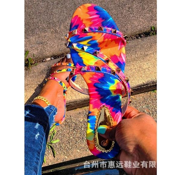 women039s new shoes large flat bottom rivet slippers simple casual sandals9266232, Black
women039s new shoes large flat bottom rivet slippers simple casual sandals9266232, Black
