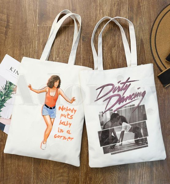 dirty dancing hip hop graphic cartoon print shopping bags girls fashion casual pacakge hand bag9558856
dirty dancing hip hop graphic cartoon print shopping bags girls fashion casual pacakge hand bag9558856