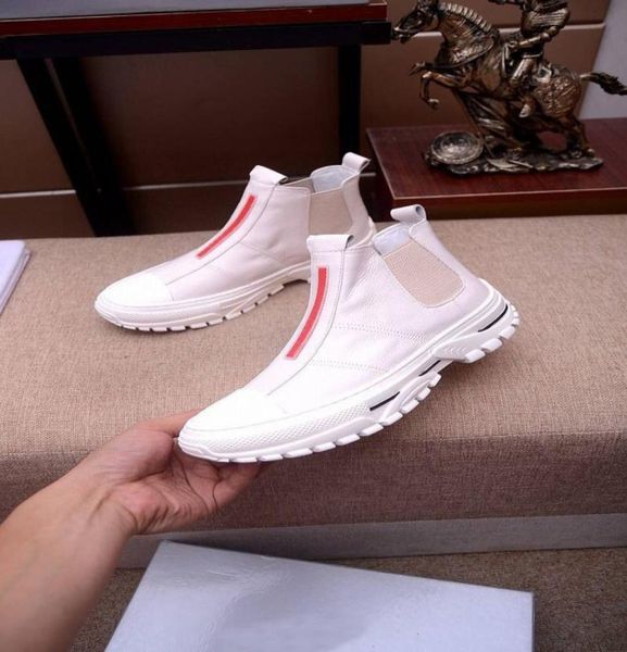 2021 mens casual platform ankle boots men genuine leather high sneakers brand fashion trainers shoes size 384467097423948522, Black
2021 mens casual platform ankle boots men genuine leather high sneakers brand fashion trainers shoes size 384467097423948522, Black