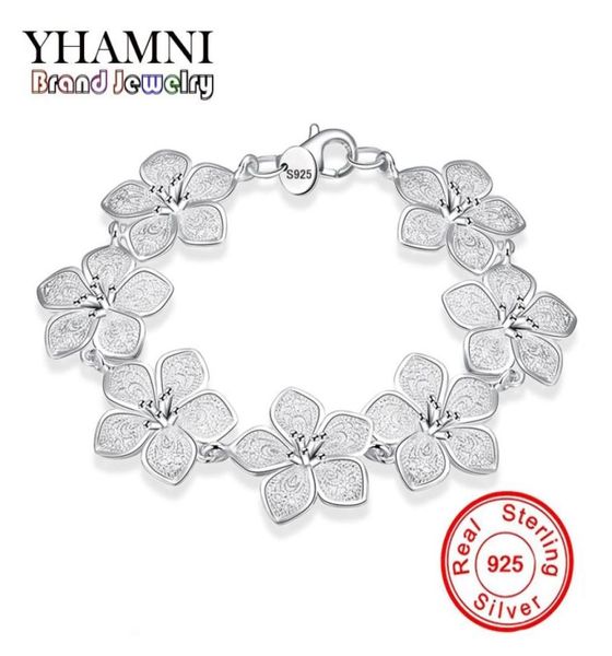 yhamni fashion original jewelry real 100 925 sterling silver jewelry bracelet women wedding gift whole h3174117780, Golden;silver
yhamni fashion original jewelry real 100 925 sterling silver jewelry bracelet women wedding gift whole h3174117780, Golden;silver