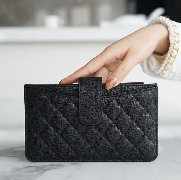 designer wallet cc wallets genuine leather channel bag cc card holder purse luxurys handbags classic women caviar multifunctional credit car, Red;black
designer wallet cc wallets genuine leather channel bag cc card holder purse luxurys handbags classic women caviar multifunctional credit car, Red;black