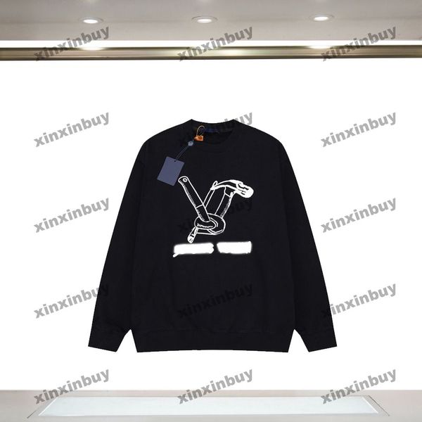 xinxinbuy men designer hoodie sweatshirt 23ss paris letter toolbox pattern embroidery long sleeve women black white xs-l, Black;brown
xinxinbuy men designer hoodie sweatshirt 23ss paris letter toolbox pattern embroidery long sleeve women black white xs-l, Black;brown