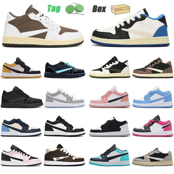 with box designer jumpman 1 low kids basketball shoes youth 1s low black phantom cactus jack reverse mocha olive smoke wolf grey unc pink in
with box designer jumpman 1 low kids basketball shoes youth 1s low black phantom cactus jack reverse mocha olive smoke wolf grey unc pink in