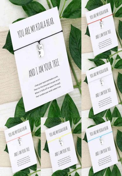 lucky koala bracelet cute koala charm card friendship bracelets koala jewelry for women men friend gifts2306106, Golden;silver
lucky koala bracelet cute koala charm card friendship bracelets koala jewelry for women men friend gifts2306106, Golden;silver