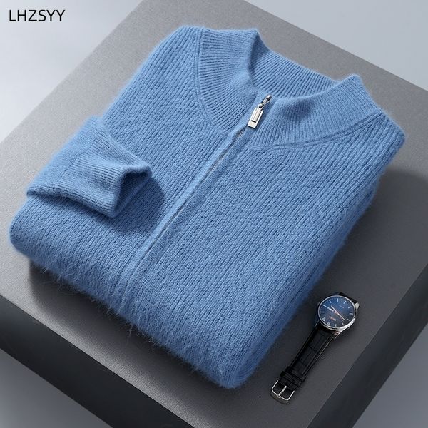 mens sweaters lhzsyy 100% mink cashmere zipper cardigan autumn winter plussize coat sweater youth thicken warm shirt knit jackets 230906, White;black
mens sweaters lhzsyy 100% mink cashmere zipper cardigan autumn winter plussize coat sweater youth thicken warm shirt knit jackets 230906, White;black