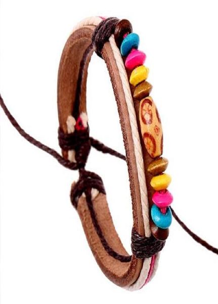 surfer candy color natural wood beads female charm bracelet handmade hemp rope wrap real leather strap bracelet bohemian jewelry3217023, Golden;silver
surfer candy color natural wood beads female charm bracelet handmade hemp rope wrap real leather strap bracelet bohemian jewelry3217023, Golden;silver
